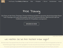 Tablet Screenshot of freie-trauung.net